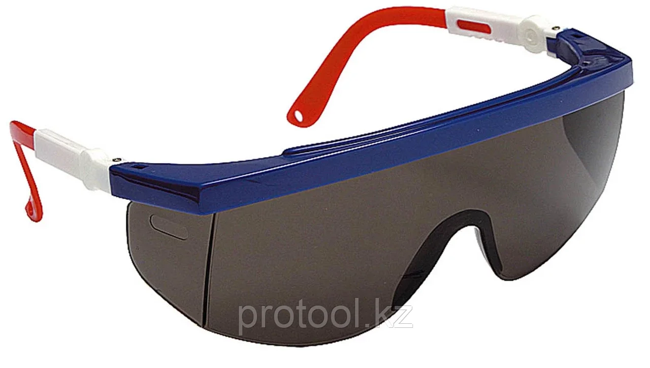 STAYER открытые, материал дужки нейлон, затемненные, очки защитные 2-110483 - фото 1 - id-p90083246