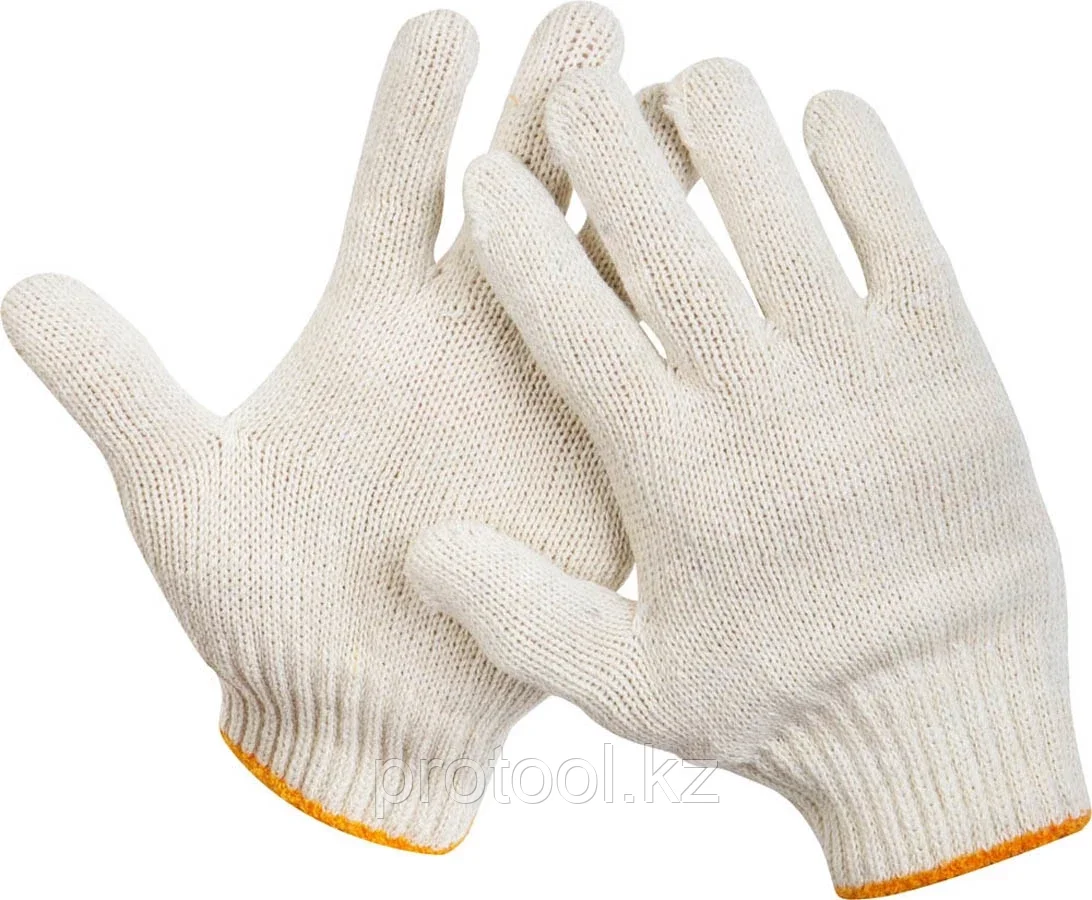 STAYER L-XL, 7 класс, перчатки рабочие для тяжелых работ, без покрытия 11402-XL Master