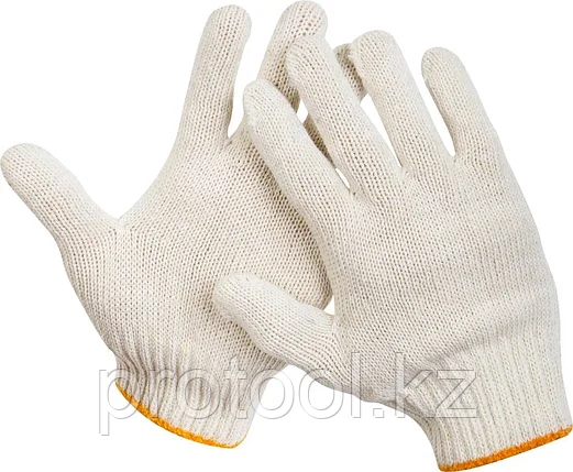 STAYER L-XL, 7 класс, перчатки рабочие для тяжелых работ, без покрытия 11402-XL Master, фото 2