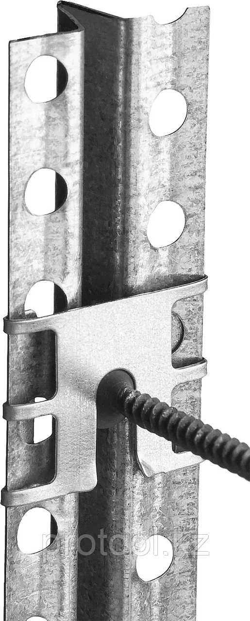 ЗУБР оцинкованная сталь, 100 шт., крепеж для маячкового профиля КРЕММЕР 30950-100 - фото 5 - id-p90085989