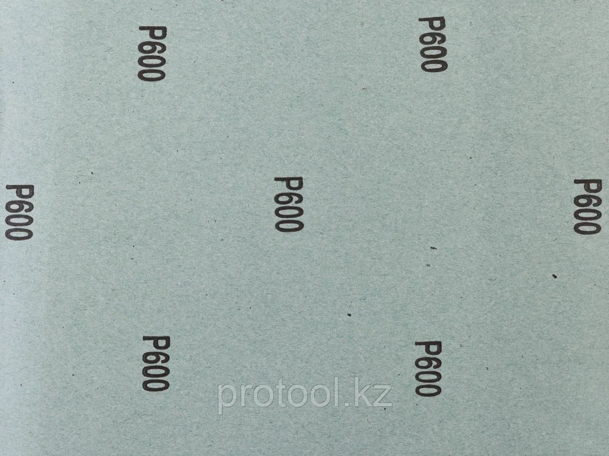 ЗУБР 230 х 280 мм, Р600, 5 шт., на бумажной основе, водостойкий, лист шлифовальный 35417-600 Стандарт - фото 2 - id-p90084270