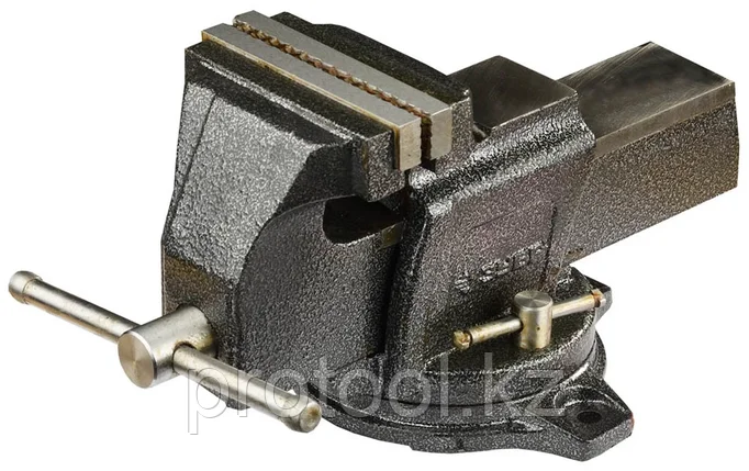ЗУБР ЭКСПЕРТ, 125 мм, тиски слесарные, 32703-125, фото 2