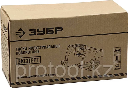 ЗУБР ЭКСПЕРТ, 200 мм, тиски слесарные, 32703-200, фото 2