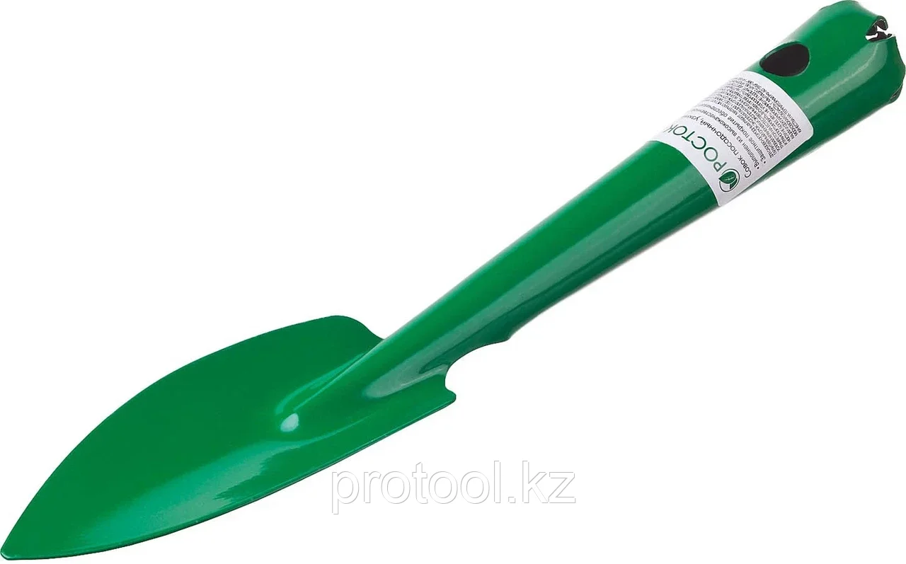 РОСТОК 114 мм, металлическая ручка, узкий, совок посадочный 421422 - фото 2 - id-p90087051