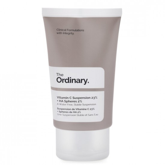Антиоксидантная и осветляющая суспензия. The Ordinary Vitamin C Suspension 23 % +HA Spheres 2%