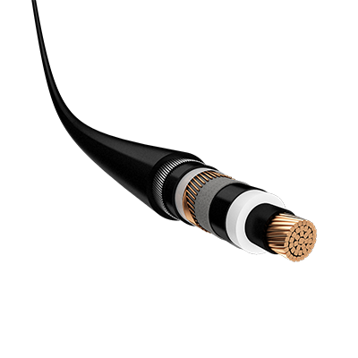 Одножильные кабели с изоляцией из сшитого полиэтилена (XLPE), с бронёй из алюминиевой проволоки 6/35 кВ - фото 1 - id-p90089256