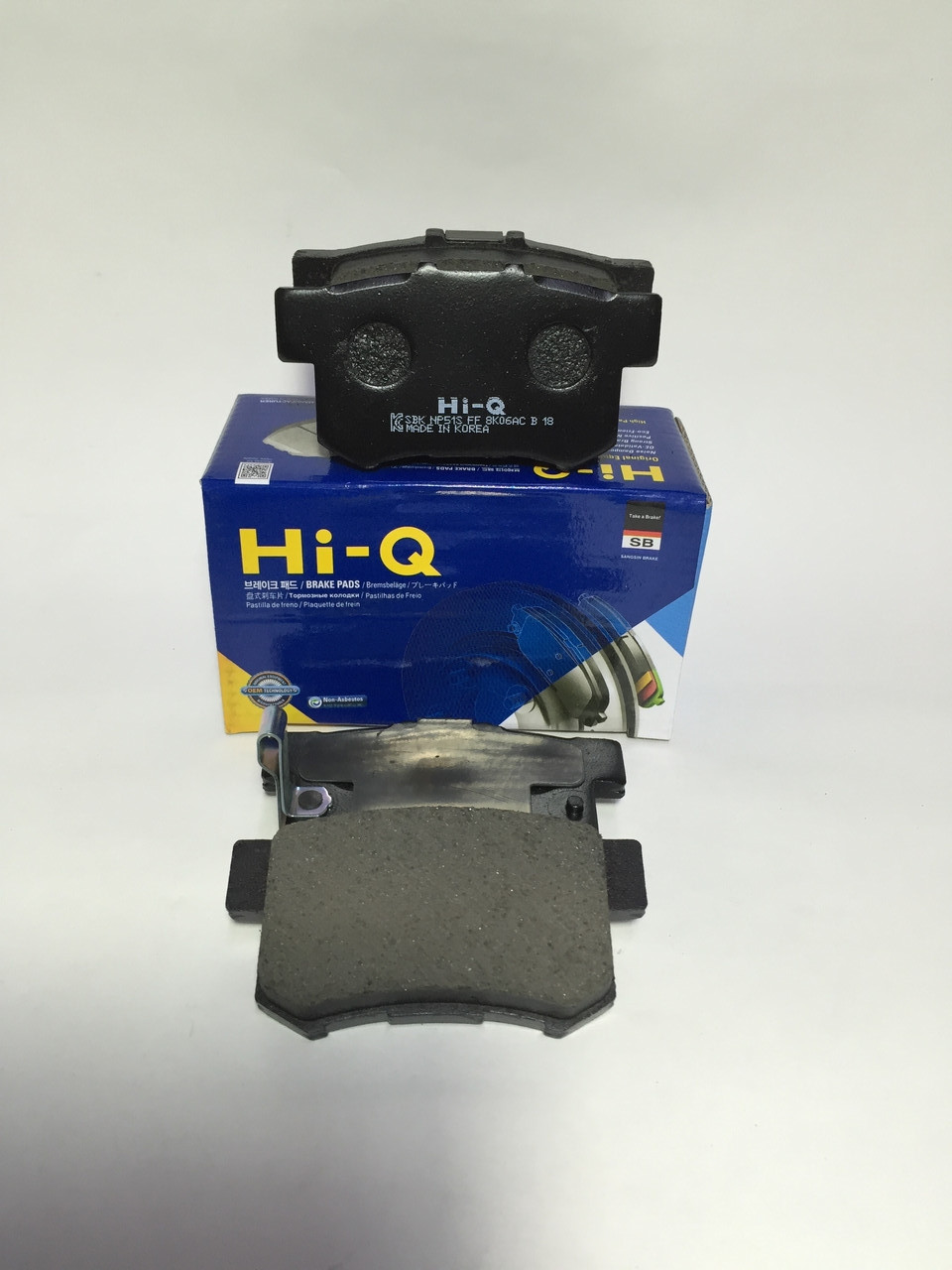 Kолодки тормозные задние HI-Q (HONDA accord 91--98, 03--; civic 01--; cr-v 2,0 02--; prelude; shuttle)