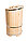 Кедровая фитобочка, Круглая со скосом, Гигант 130*100 см., фото 5