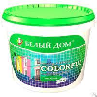 COLORFUL Акриловая краска для наружных и внутренних работ 20 литров