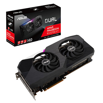 Видеокарта Asus RX 6700XT Dual в Алматы, фото 1