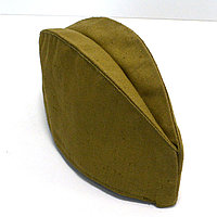 Пилотка военная защитного цвета