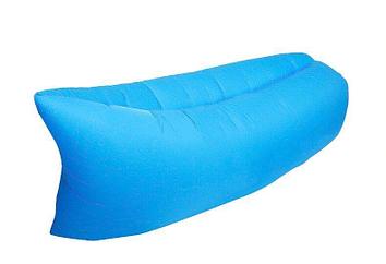 Надувной диван Air Sofa голубой - Оплата Kaspi Pay