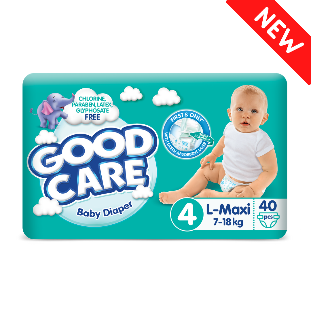 Детские Подгузники GOODCARE №4 (7-18 кг), 40шт