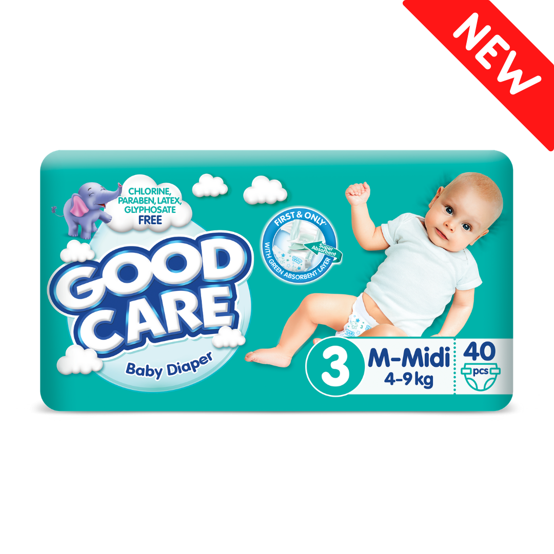 Детские Подгузники GOODCARE №3 (4-9 кг), 40шт