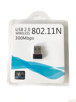 Адаптер беспроводной USB Wi-Fi 802.11N, поддержка стандартов b/g/n, мини ресивер, для компьютера и ноутбука