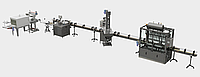 ЛИНИЯ РОЗЛИВА ВОДЫ В БУТЫЛКИ 0,5-1,5 Л БЕЗ СИРОПА (УПАКОВЩИК ПОЛУАВТОМАТ)