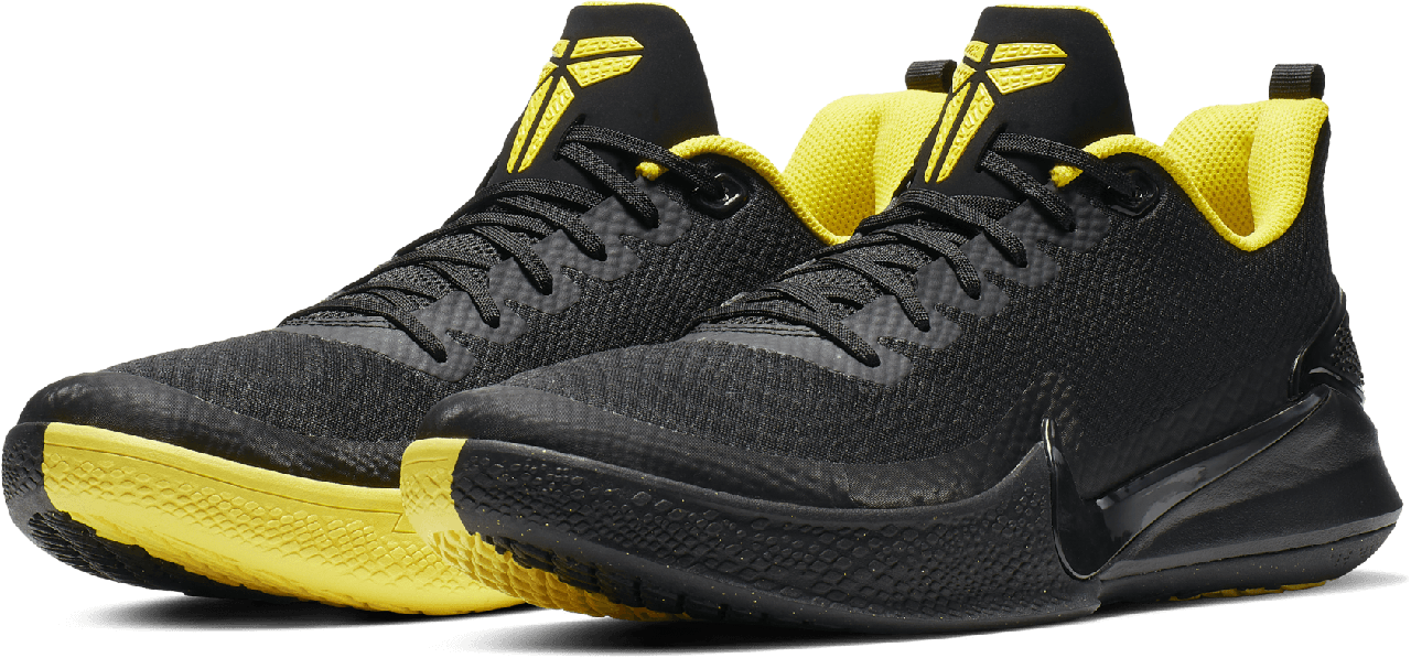 Баскетбольные кроссовки Nike Kobe Mamba Focus Black\Yelow