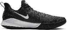 Баскетбольные кроссовки Nike Kobe Mamba Focus Black\White, фото 4
