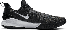 Баскетбольные кроссовки Nike Kobe Mamba Focus Black\White, фото 3