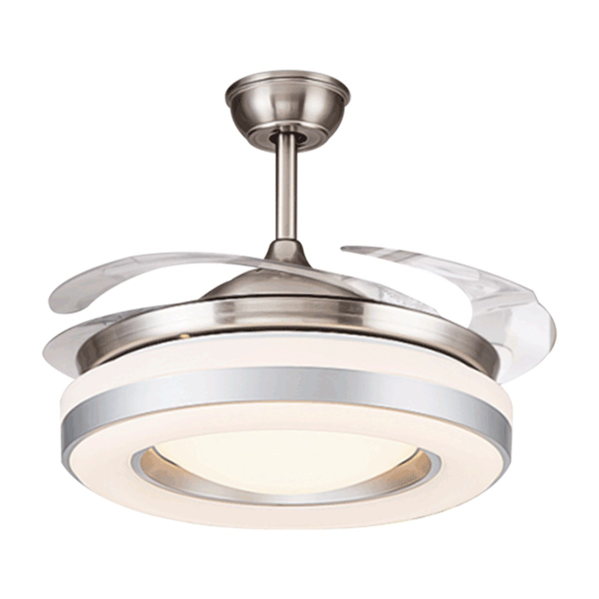 Люстра с вентилятором LED с вентилятором 8044 36W White Tekfan, фото 1