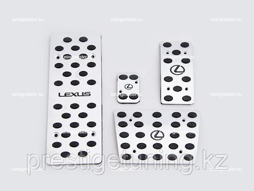 Накладки на педали на Lexus LX570 2008-15 дизайн SPORT