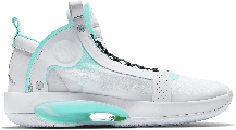 Баскетбольные кроссовки Air Jordan 34 (XXXIV) "White\Green" (40-46), фото 3