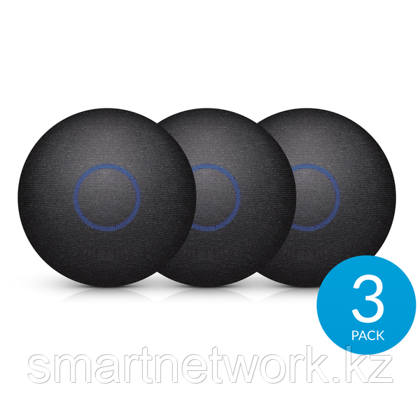 NHD-cover-Fabric-3 - Накладки (Чёрная ткань) для UAP-nanoHD, 3шт./3-Pack (Fabric) Design Upgradable Casing for