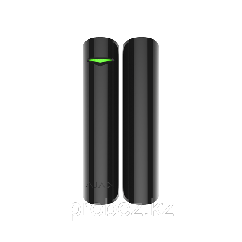 Магнитный датчик открытия с сенсором удара и наклона DoorProtect Plus черный