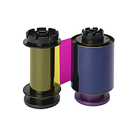 Лента для полноцветной печати YMCK, до 500 отпечатков для Avancia Evolis RT4F010SAA