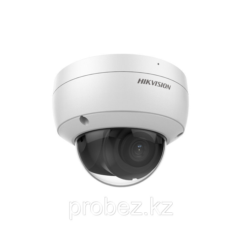 IP видеокамера купольная со встроенным микрофоном Hikvision DS-2CD2123G2-IU (2,8 мм) 2 МП