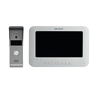 Комплект Hikvision DS-KIS205Т (Black) вызывная панель DS-KB2421-IM + монитор 7" DS-KH2220-S