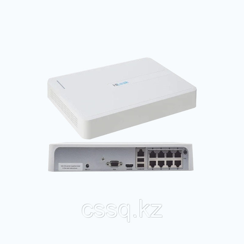 HiLook NVR-108H-D/8P IP сетевой видеорегистратор - фото 1 - id-p90123375
