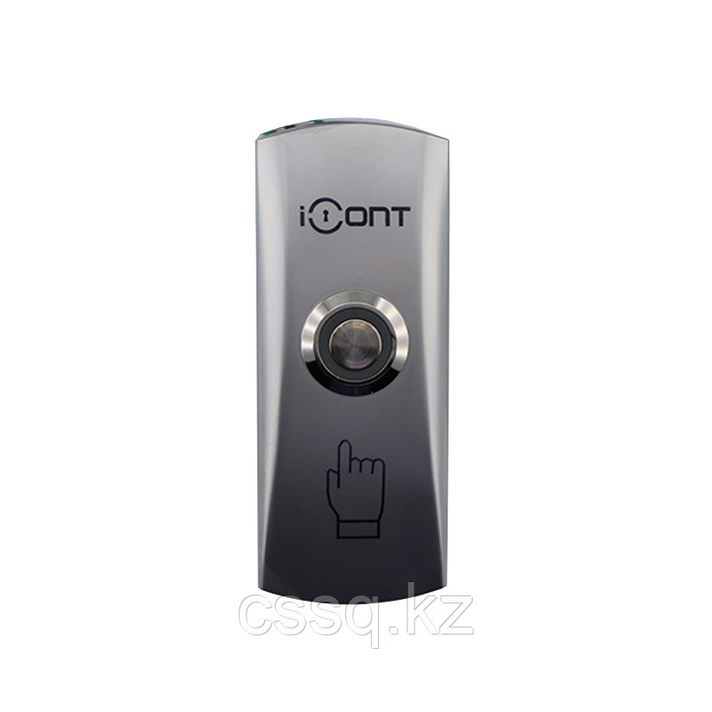 IButton-01 LED Кнопка выхода металлическая накладная с подсветкой (NO контакты)