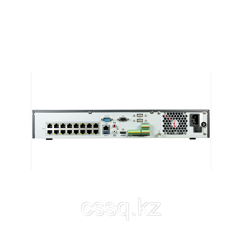 TRASSIR DuoStation AnyIP 16-16P Сетевой видеорегистратор на 16 каналов (16 портов PoE) - фото 2 - id-p90124531