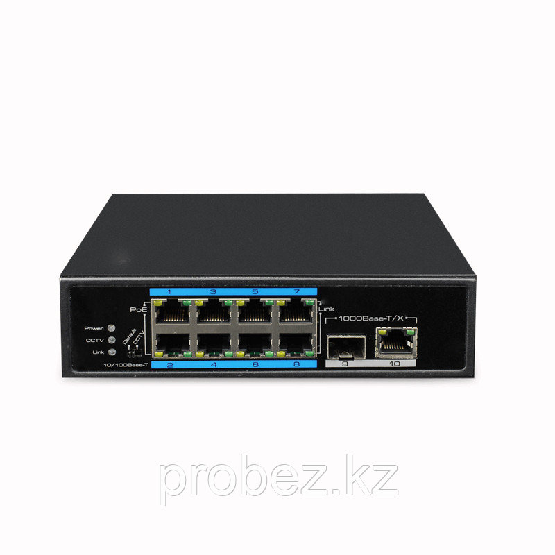 Коммутатор 8-портовый сетевой с поддержкой PoE UTEPO UTP7108E-POE - фото 1 - id-p90124632