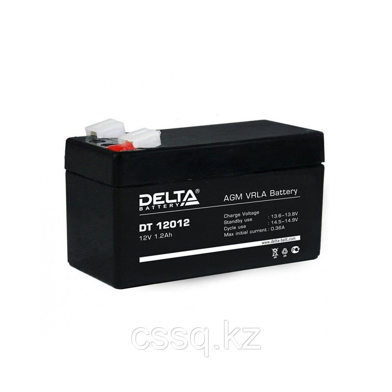 Аккумулятор DT 12012 Delta (12В, 1,2А)