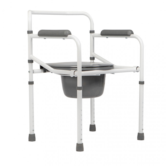 Кресло-стул инвалидное с санитарным оснащением "Ortonica" TU 7 (складной) - фото 1 - id-p90125774