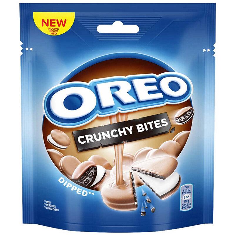 Печенье в молочном шоколаде Oreo crunchy 110гр