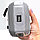 Колонка беспроводная стерео bluetooth-спикер для смартфонов с фонарем Toremic TOC 77 серебристая, фото 4