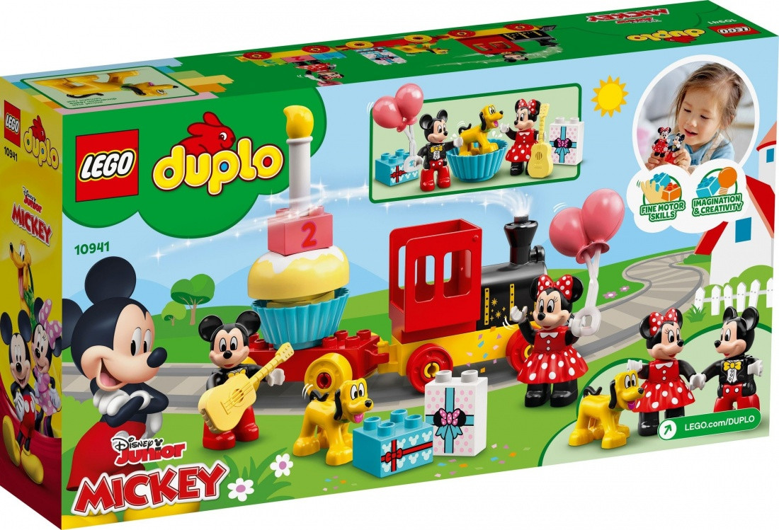 10941 Lego Duplo Праздничный поезд Микки и Минни, Лего Дупло - фото 2 - id-p90126255