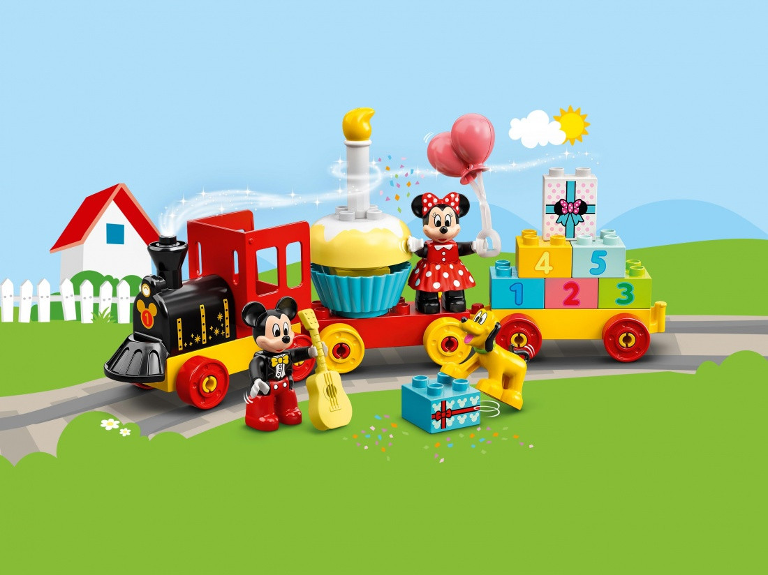 10941 Lego Duplo Праздничный поезд Микки и Минни, Лего Дупло - фото 6 - id-p90126255