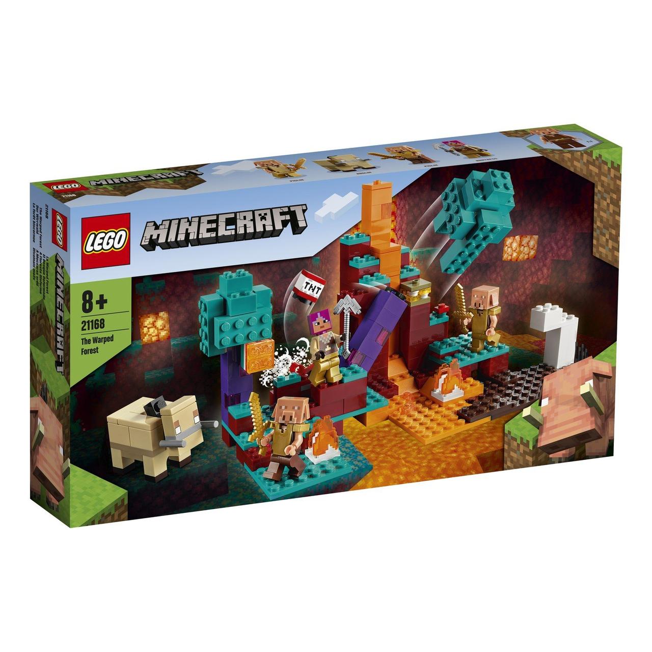 21168 Lego Minecraft Искажённый лес, Лего Майнкрафт