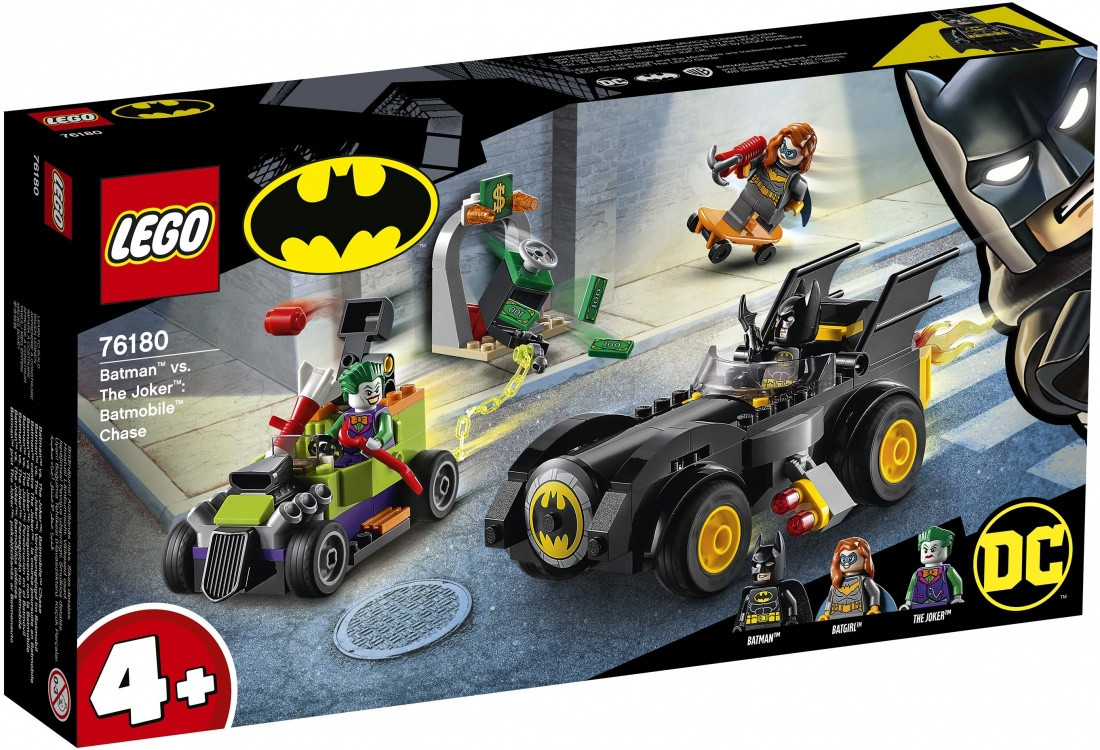 76180 Lego Super Heroes Бэтмен против Джокера: погоня на Бэтмобиле, Лего Супергерои DC