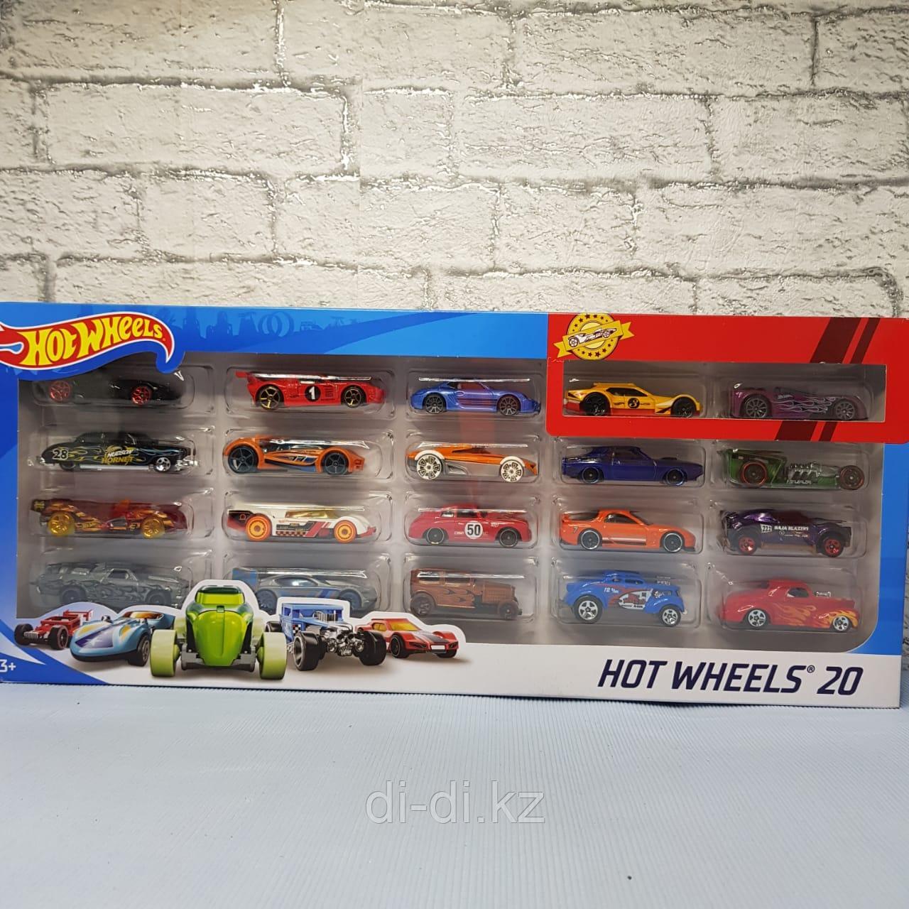 Mattel HOT WHEELS Набор из 20 машин БР H7045