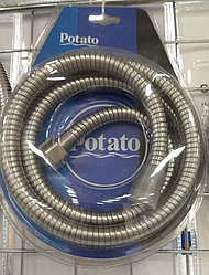 Шланг для душа импорт-импорт Potato P54-15L 1.5м сатин