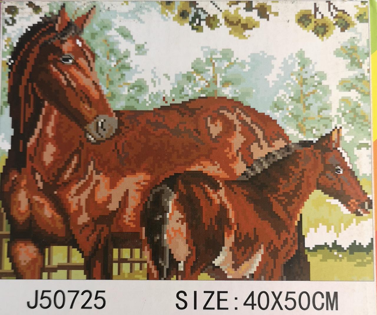 Алмазная картина / Картина из мтраз / Картина лошади