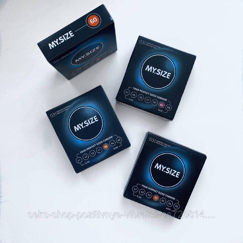 Презервативы "MY SIZE". 3 шт. Размер - 64mm