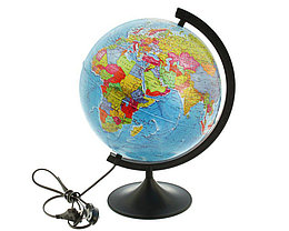 Глобус Политический "Классик", с подсветкой от сети, 32 см