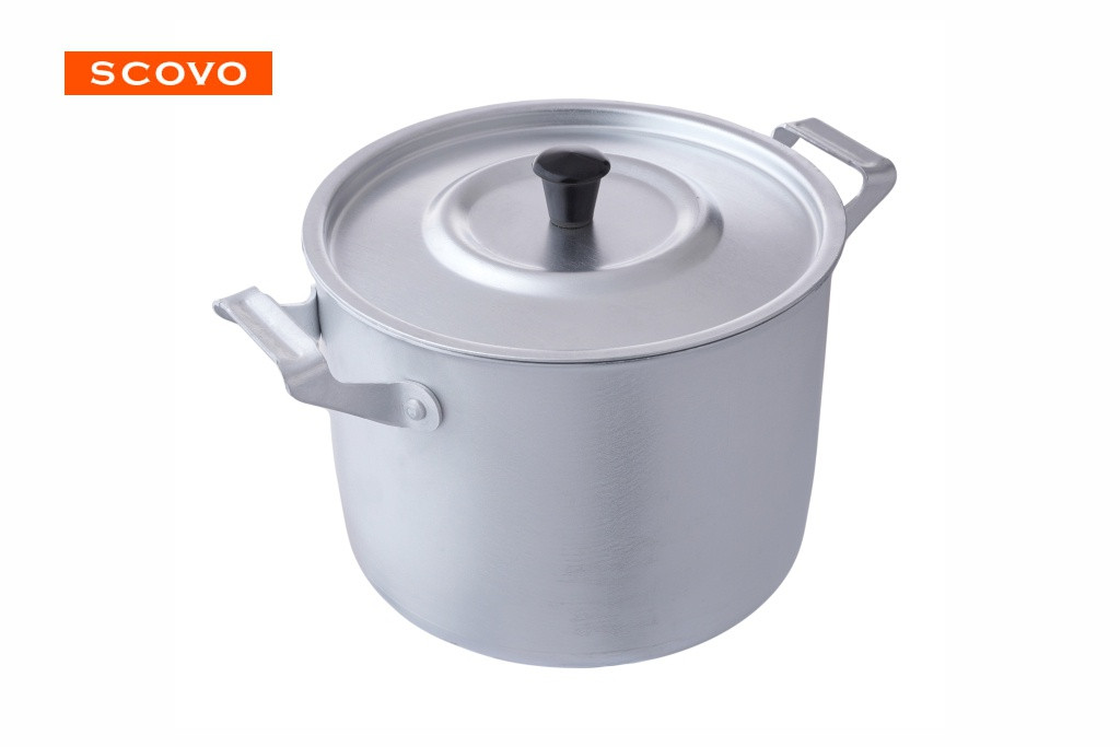 Кастрюля алюминий 2,5л (SCOVO, Россия), фото 1