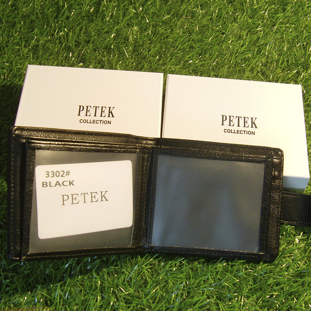 Мужское портмоне клатч кошелёк Petek Collection модель 3302 Black и Coffe. Видео обзор в описании! - фото 3 - id-p90138740